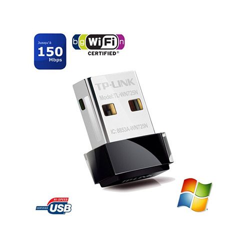 15€ - Clé wifi Nano TP-LINK - pcpourtous