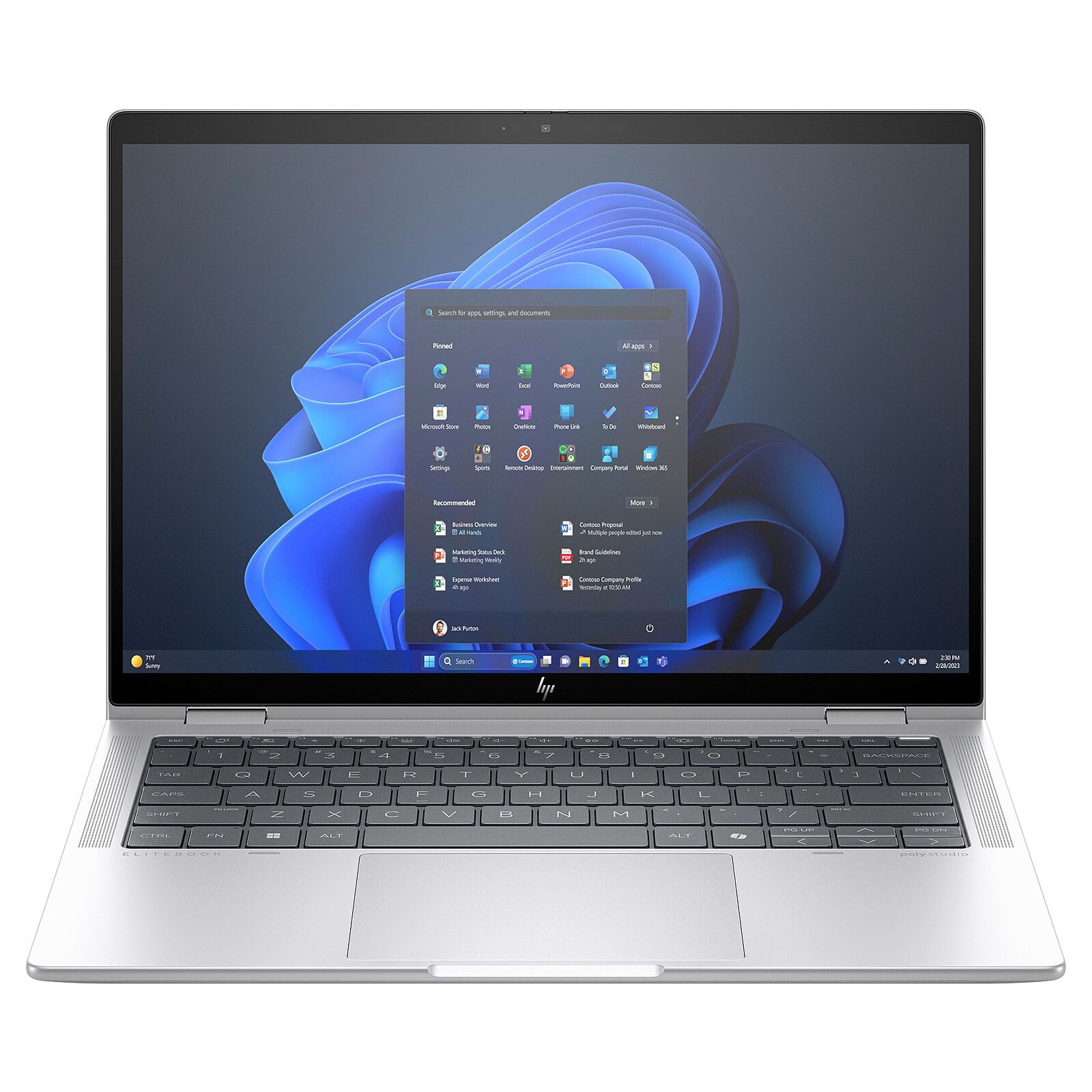 Hp Elite X360 1040 G11 14" 2-en-1 Ultra 5 135H 1 To 32 Go – Image 2